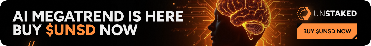 Unstaked Hits .2M with AI Marketing Agents Ready to Launch: SOL Holds 5 and ADA Eyes a alt=