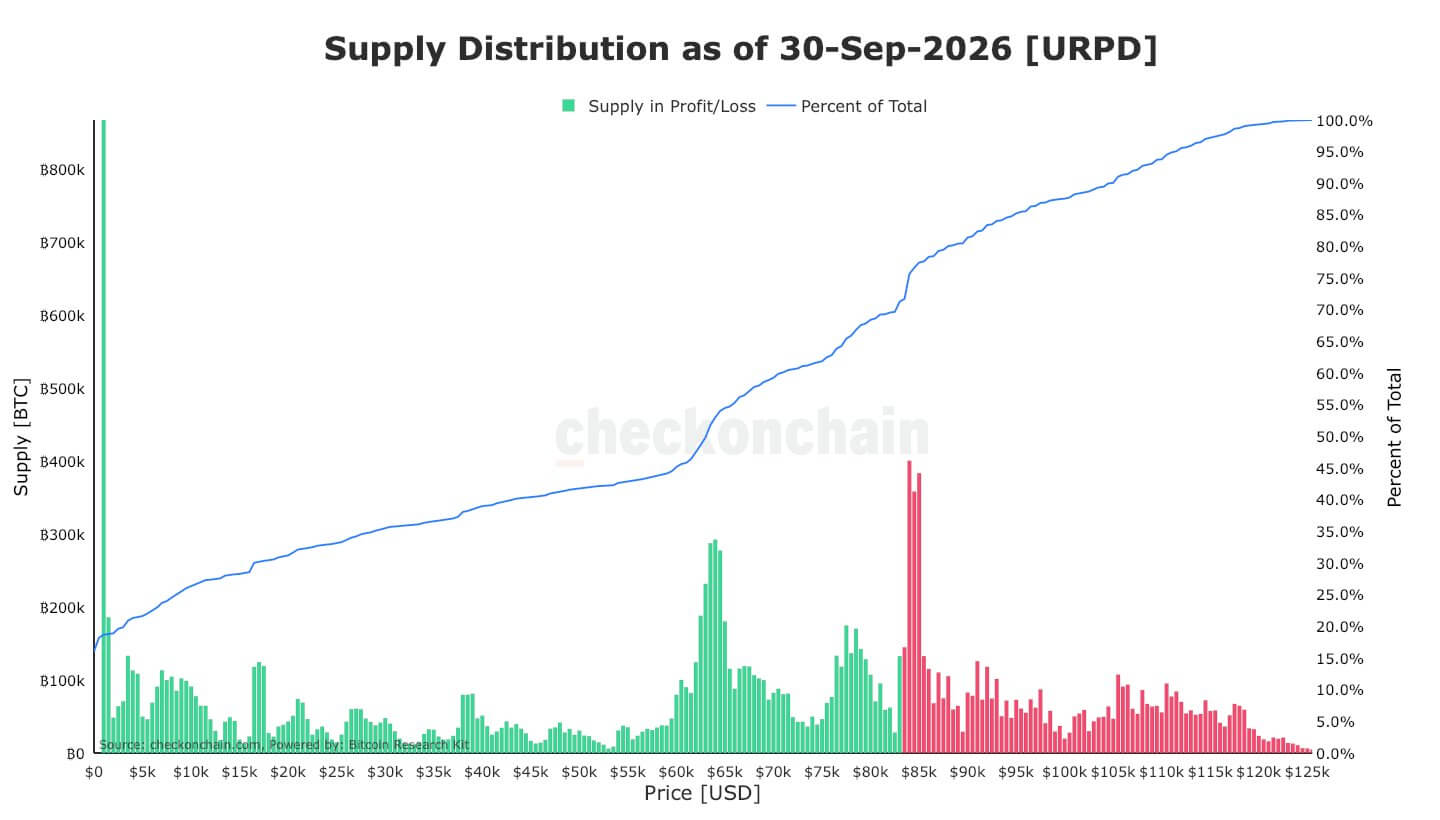 Bitcoin enters its best season after a 43% surge, with $147,000 suddenly on the math 2 Bitcoin Supply Distribution in Profit and Loss