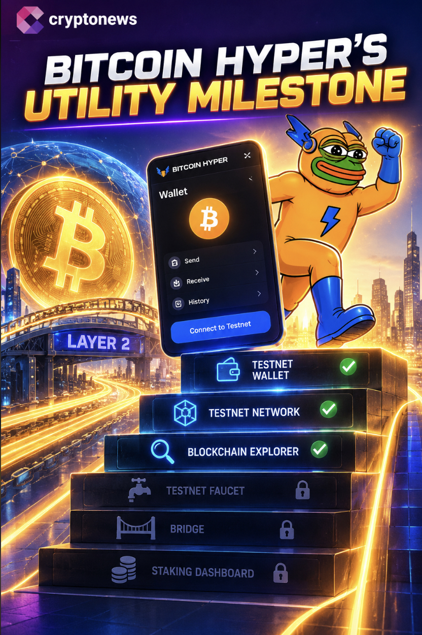 Bitcoin Hyper Launches Wallet: Could Its Testnet Make Early Investors Rich? 1 Bitcoin Hyper launches its new wallet as its $33M presale and 35% APY staking offer fuel its BTC L2 ambitions ahead of November 26 launch.