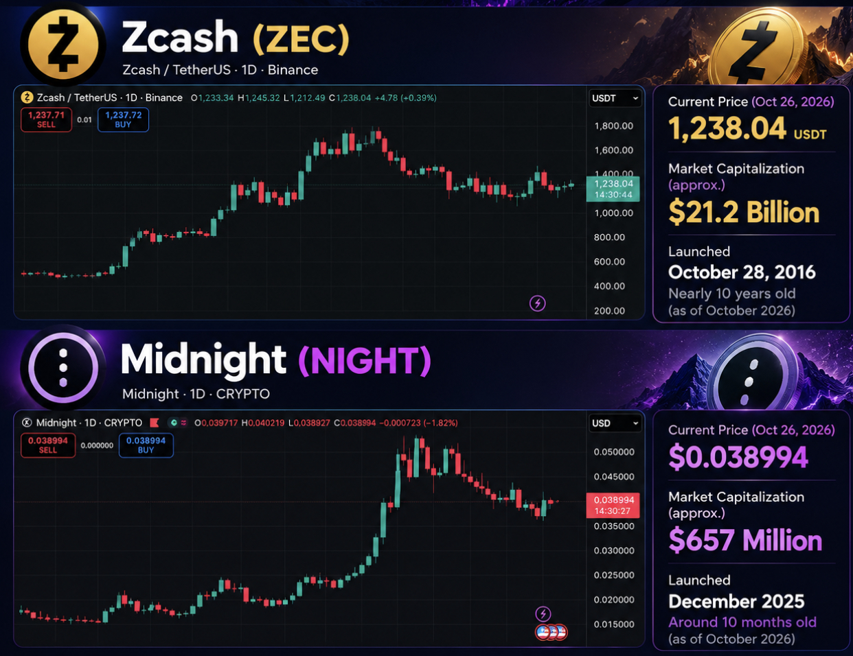 Charles Hoskinson’s Midnight to Hit 50,000 Transactions as Crypto Privacy Race Heats Up 2 Midnight processed 49,229 crypto transactions in a day, beating Zcash by 2.4x as Charles Hoskinson’s privacy-focused network gains traction.